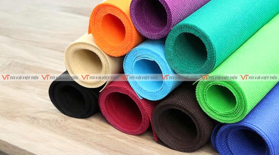 Vải không dệt với họa tiết hạt mè