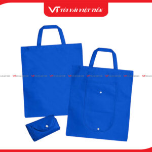 mẫu túi vải không dệt gấp gọn