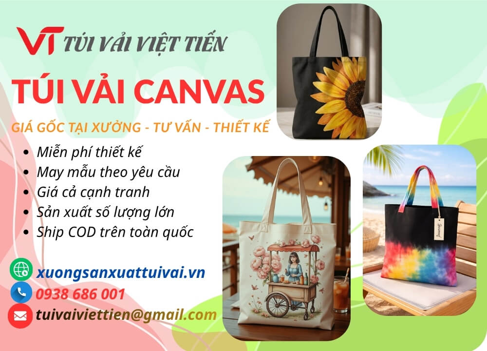 túi vải canvas