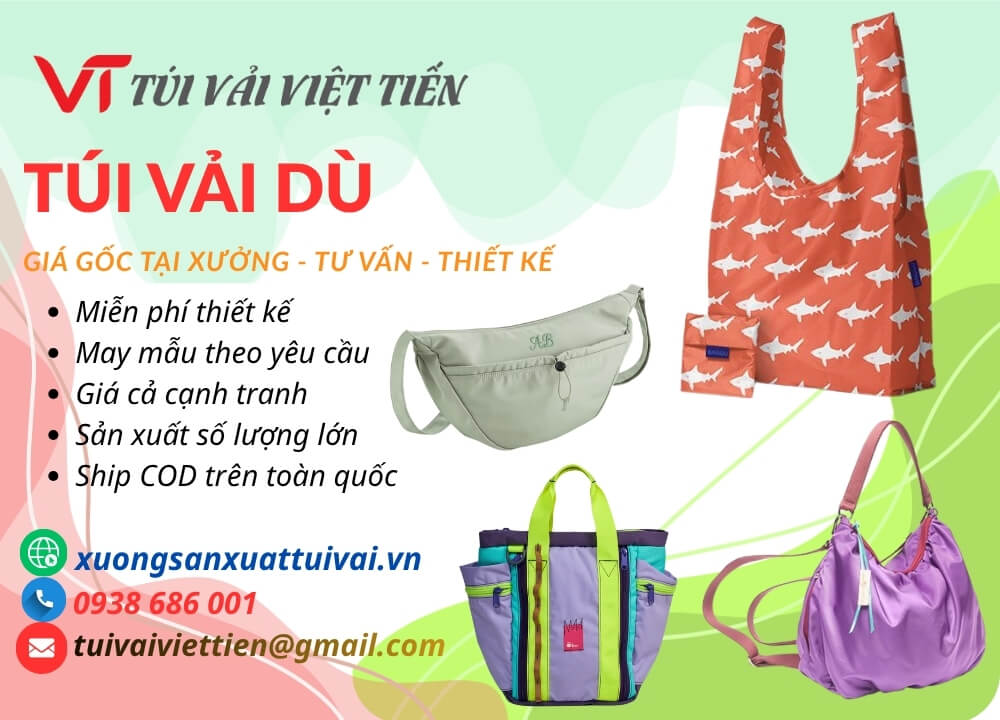 túi vải dù