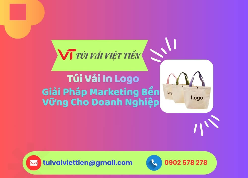túi vải in logo