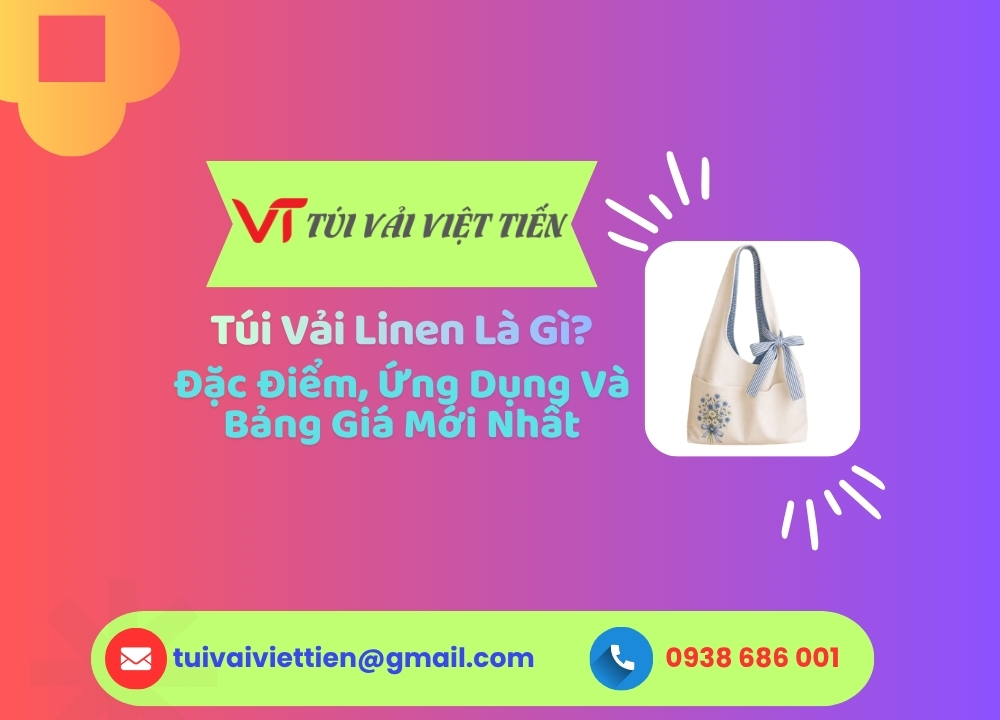 túi vải linen