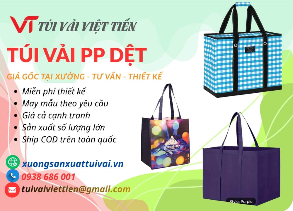 túi vải pp dệt