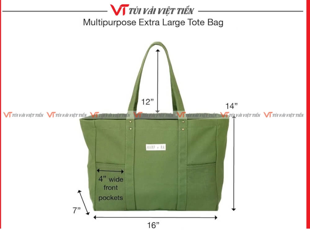 May túi vải canvas theo yêu cầu
