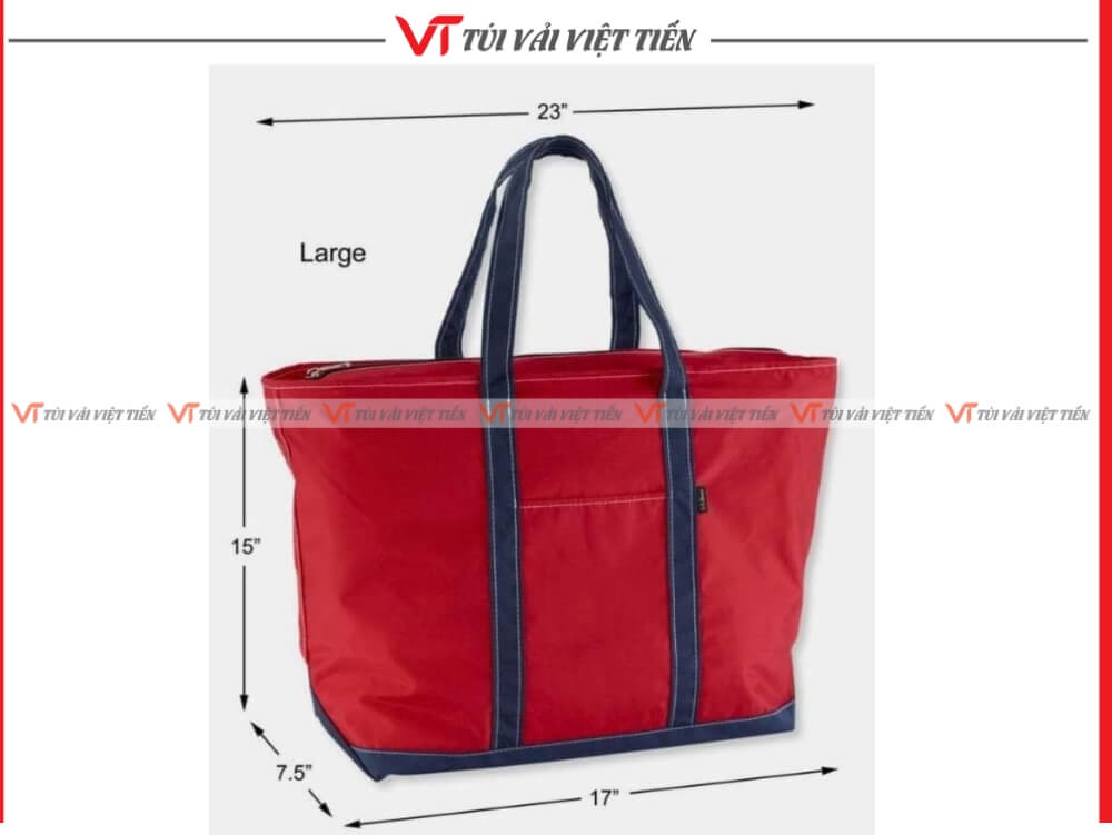 May túi canvas số lượng lớn