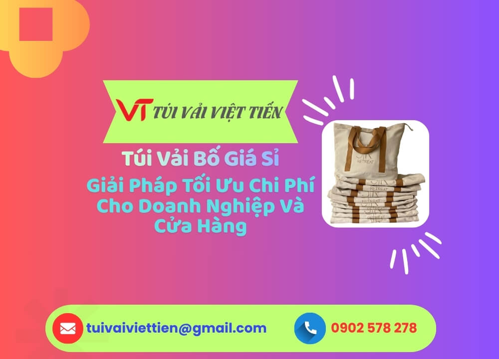 túi vải bố giá sỉ