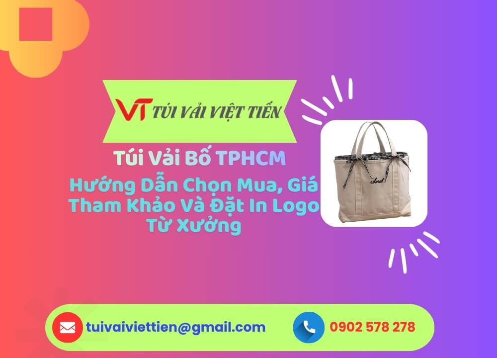 túi vải bố tphcm