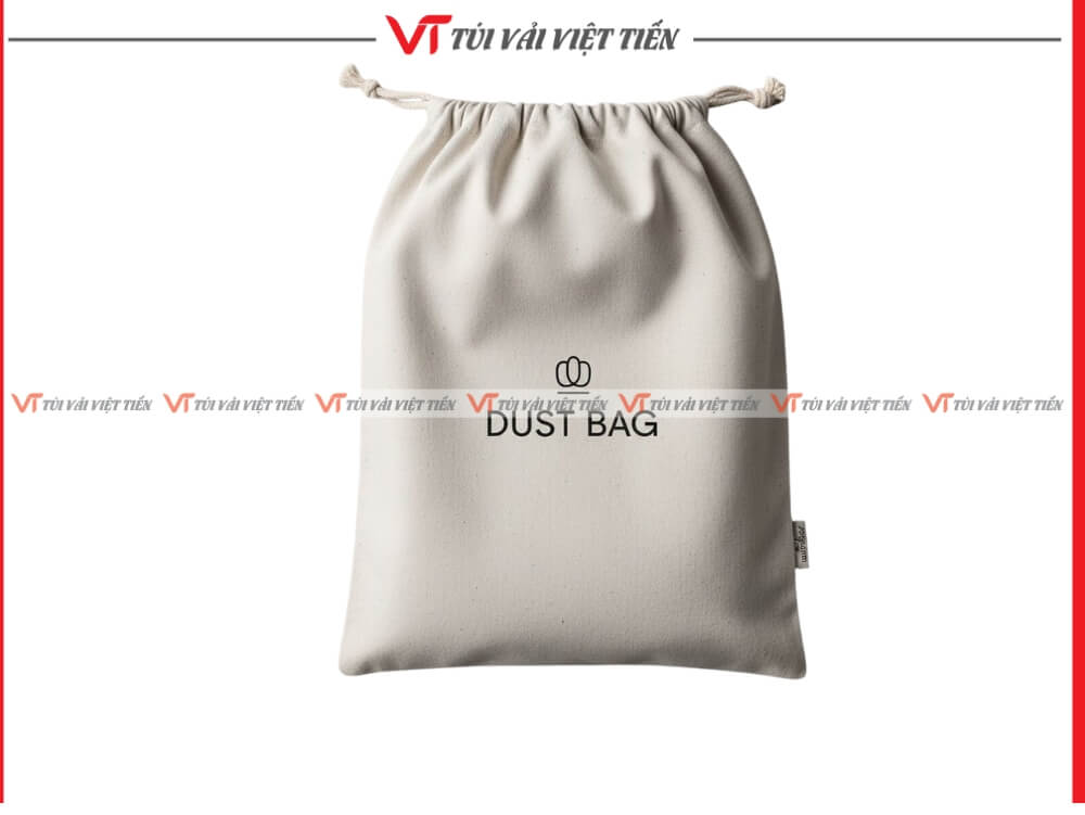 túi vải dây rút in logo