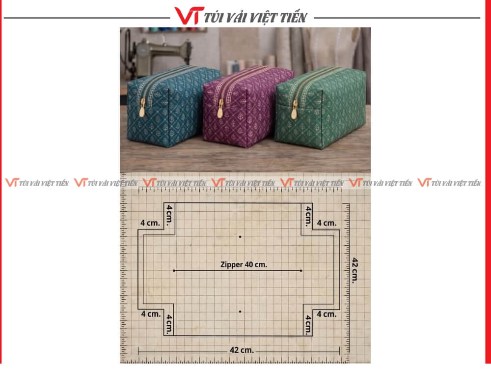Cách may túi vải nhỏ tại nhà