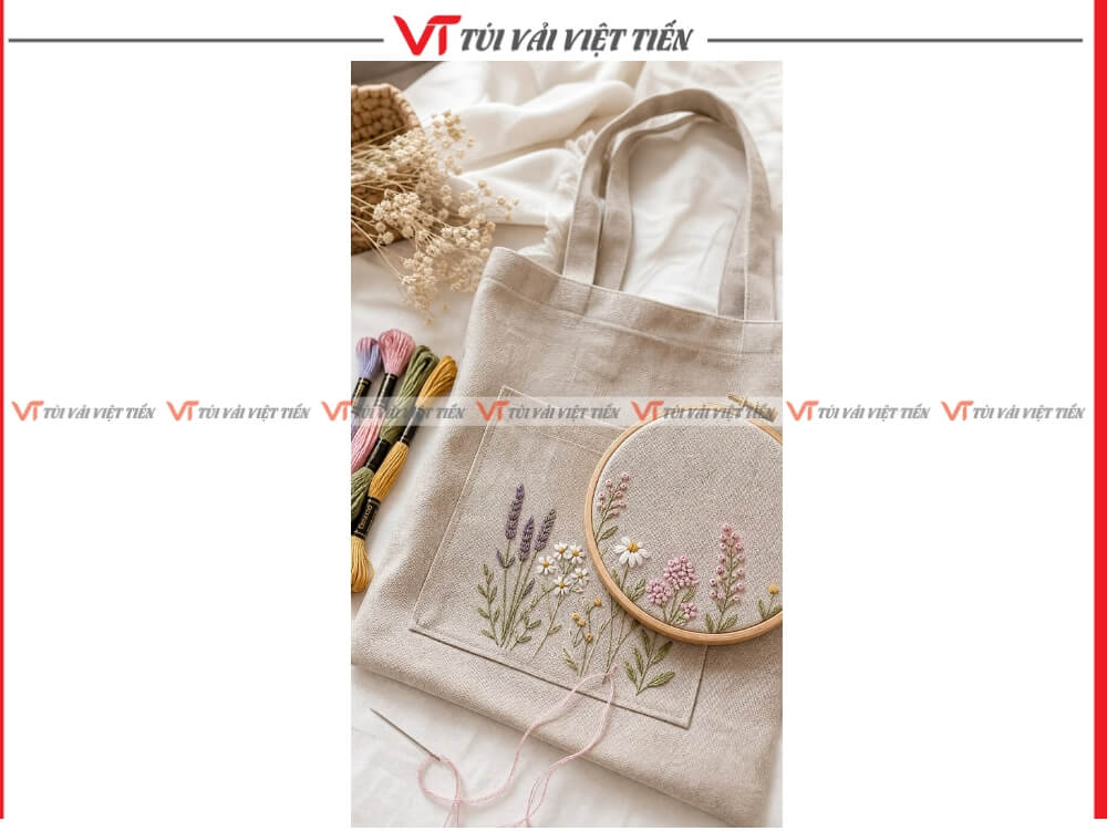đặt may túi vải bố làm quà tặng